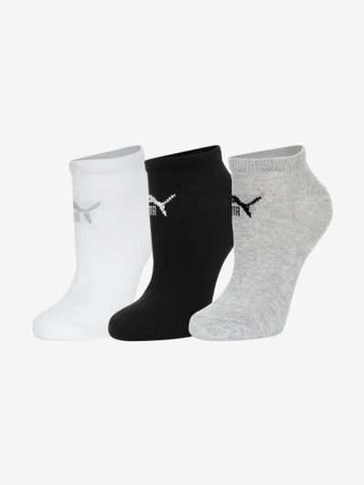 Лот: 22451263. Фото: 1. Носки PUMA, 3 пары, Серый. Другое (спортивная одежда)