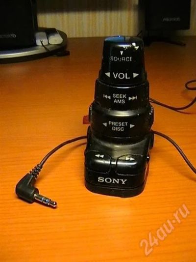 Лот: 340285. Фото: 1. Проводной пульт sony rm-x33 для... Аксессуары для автозвука