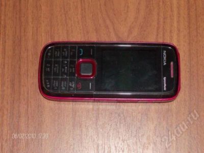 Лот: 717083. Фото: 1. Nokia 5130 XpressMusic red. Кнопочные мобильные телефоны