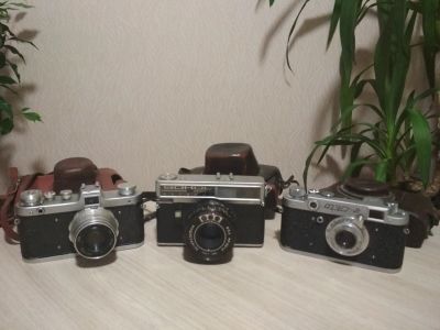 Лот: 12317902. Фото: 1. Фототехника. Плёночные дальномерные, шкальные