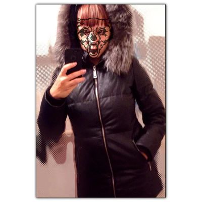 Лот: 4561231. Фото: 1. куртка с натуральным мехом. Верхняя одежда