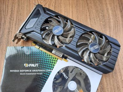 Лот: 19104402. Фото: 1. Видеокарта PALIT GTX 1060 DUAL... Видеокарты