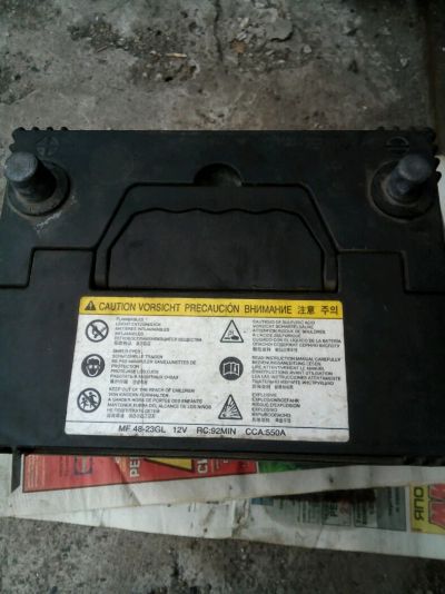 Лот: 9581340. Фото: 1. Аккумулятор 12v MF 48-23GL RC... Аккумуляторы