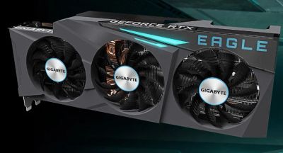 Лот: 18345537. Фото: 1. GeForce RTX 3090 EAGLE OC. Видеокарты