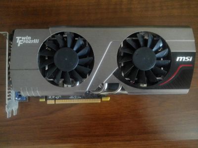 Лот: 7754689. Фото: 1. Мощная видеокарта MSI R7970 TF... Видеокарты