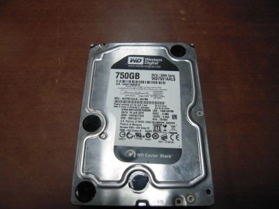 Лот: 6171920. Фото: 1. Western Digital WD7501AALS HDD... Жёсткие диски (HDD)