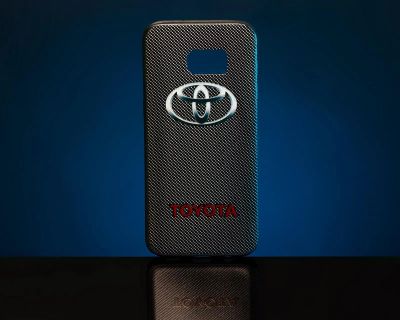 Лот: 19916125. Фото: 1. Кейс с логотипом Toyota для Samsung... Чехлы, бамперы