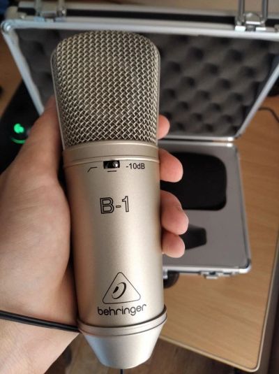 Лот: 18041090. Фото: 1. Студийный микрофон behringer b... Студийные микрофоны, радиомикрофоны и радиосистемы
