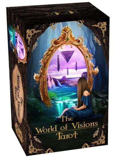 Лот: 21791770. Фото: 1. Карты Таро The World of Visions... Талисманы, амулеты, предметы для магии