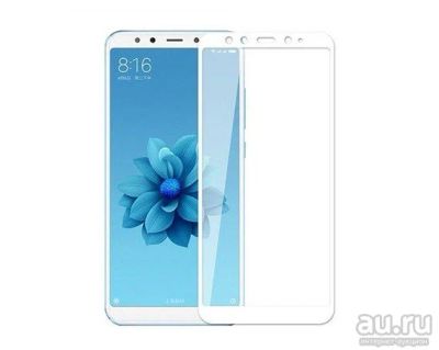 Лот: 12132371. Фото: 1. Защитное стекло Xiaomi Mi 6X/Mi... Защитные стёкла, защитные плёнки