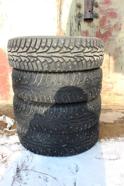Лот: 4661616. Фото: 1. 185/70 r14 Nokian Hakkapelita. Шины