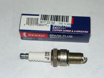 Лот: 2831206. Фото: 1. Свечи зажигания Denso W20EPR-U... Электрооборудование