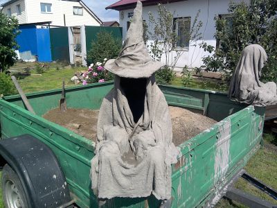 Лот: 19204613. Фото: 1. пугало. Другое (для дачи, дома, огорода, бани, парка)