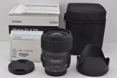 Лот: 7601912. Фото: 1. Sigma AF 35mm f/1.4 DG HSM Art... Объективы
