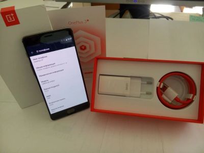 Лот: 9316071. Фото: 1. OnePlus 3T Gunmetal 64Gb A3003... Смартфоны