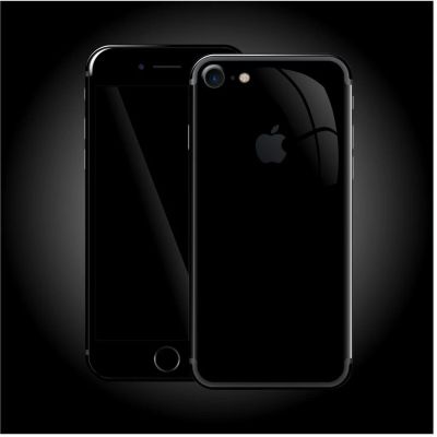 Лот: 10572714. Фото: 1. iPhone 7 128Gb jet black на гарантии... Смартфоны
