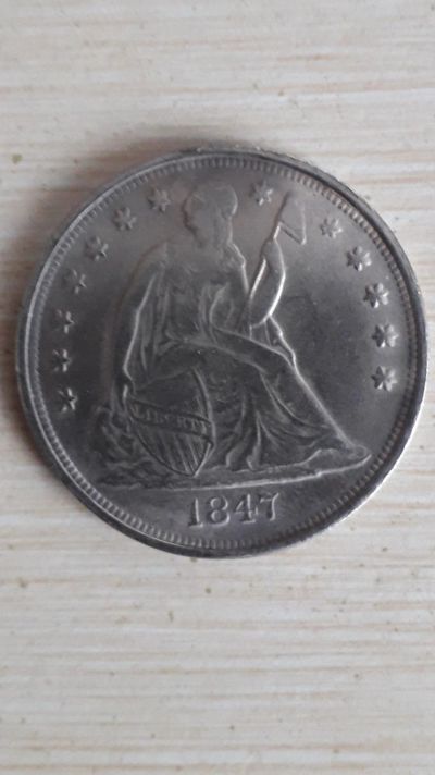 Лот: 13135773. Фото: 1. сша1847. Америка