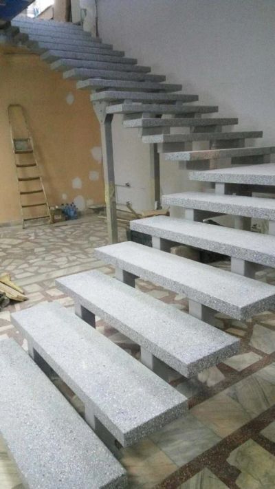 Лот: 9467589. Фото: 1. Ступени из полимербетона серые... Другое (строительство и ремонт)
