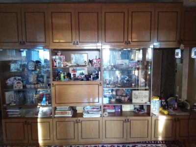Лот: 11768357. Фото: 1. Стенка раритетная, советская... Гостиные, стенки, горки
