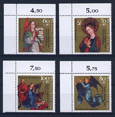 Лот: 3531339. Фото: 1. Германия 1991 Мартин Шонгауэр... Марки