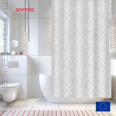 Лот: 24939671. Фото: 1. Штора для ванной комнаты Spirella... Аксессуары для ванной