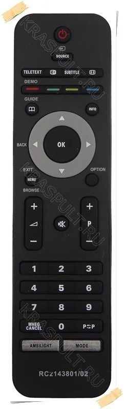 Лот: 15904768. Фото: 1. Пульт PHILIPS RC2143801/01. Пульты ДУ