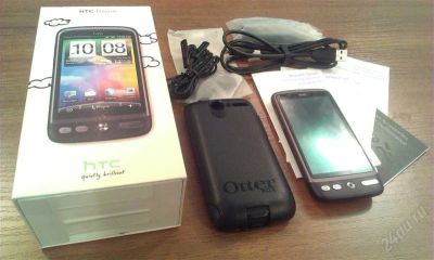Лот: 2511148. Фото: 1. HTC Desire A8181 + OtterBox Commuter. Смартфоны