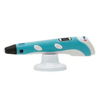 Лот: 24521078. Фото: 1. 3D-ручка 3DPEN-2 Blue-PLA100. 3D принтеры, 3D ручки и комплектующие