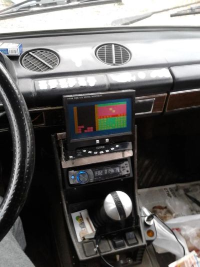 Лот: 7620832. Фото: 1. Автомобильный телевизор , монитор... Мониторы, DVD