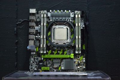 Лот: 19316823. Фото: 1. Комплект XEON E5 2689/Материнская... Материнские платы