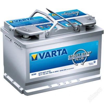 Лот: 6360427. Фото: 1. Varta-80R Start - Stop Plus обр... Аккумуляторы