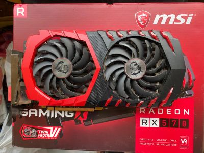 Лот: 19637325. Фото: 1. MSI AMD Radeon RX 570 Gaming X... Видеокарты
