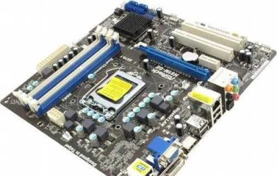 Лот: 24969682. Фото: 1. Материнская плата на 1155 ASRock... Материнские платы