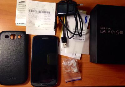 Лот: 4196981. Фото: 1. Samsung Galaxy SIII 16Gb Black... Смартфоны