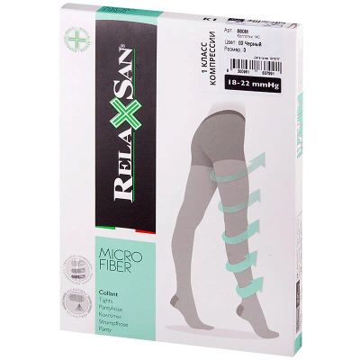 Лот: 23732471. Фото: 1. Relaxsan MicroFiber Колготки компрессионные... Лекарства