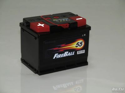 Лот: 13288543. Фото: 1. Аккумулятор FIREBALL 55 А/Ч, Прямая... Аккумуляторы