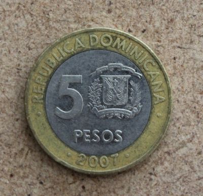 Лот: 22161366. Фото: 1. Монеты Америки. Доминиканская... Америка