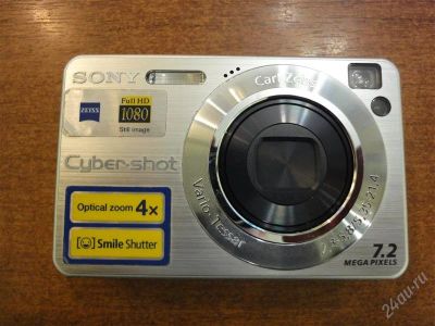 Лот: 849585. Фото: 1. SONY DSC-W110. Цифровые компактные