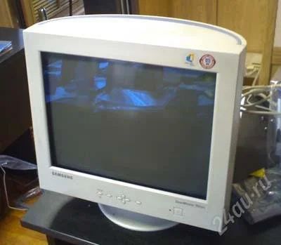 Лот: 2736545. Фото: 1. Монитор 17" Samsung 757 в отличном... ЭЛТ-мониторы