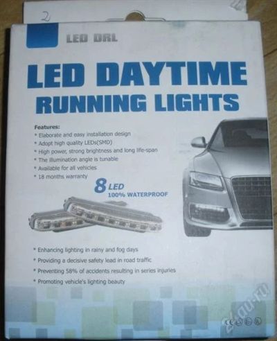 Лот: 786554. Фото: 1. Новые дневные ходовые огни 8 led... Детали тюнинга