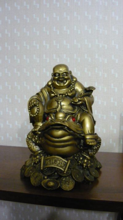 Лот: 6639920. Фото: 1. хотей большой. Фигурки, статуэтки