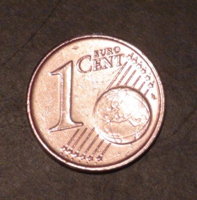 Лот: 3918405. Фото: 1. 1 евроцент. Нидерланды. 2001 г... Европа