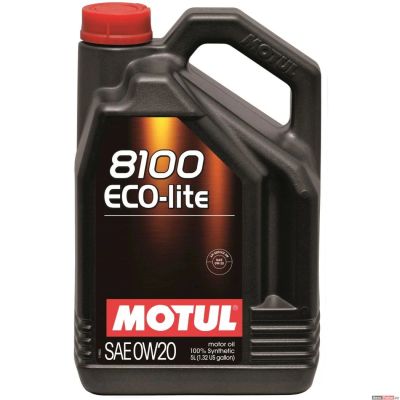 Лот: 11245694. Фото: 1. MOTUL 8100 ECO-LITE 0W20 5л. Масла, жидкости