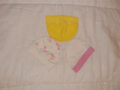 Лот: 249795. Фото: 1. 3 шапочки одним лотом от 3 до... Другое (дети растут)