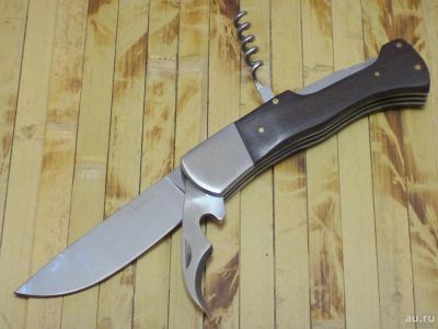 Лот: 9122906. Фото: 1. Нож складной "Дачник". Сталь 65Х13... Ножи, топоры