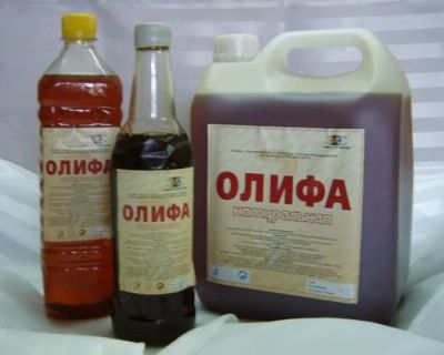 Лот: 6692389. Фото: 1. Олифа натуральная 5л "31" (363... Краски, лаки, растворитель