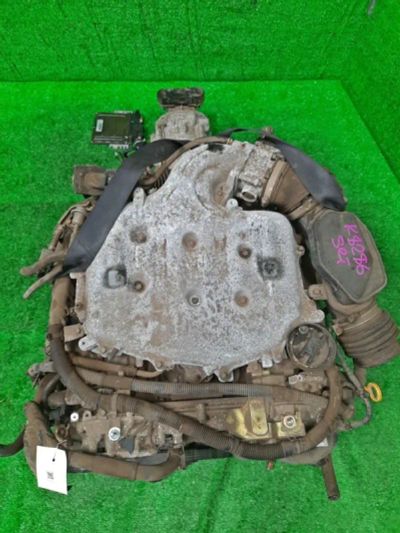 Лот: 19382496. Фото: 1. Двигатель Nissan Fuga PY50 VQ35DE... Двигатель и элементы двигателя