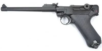 Лот: 10032543. Фото: 1. Пистолет (WE) Luger P-08 (Артиллерийский... Пейнтбол, страйкбол