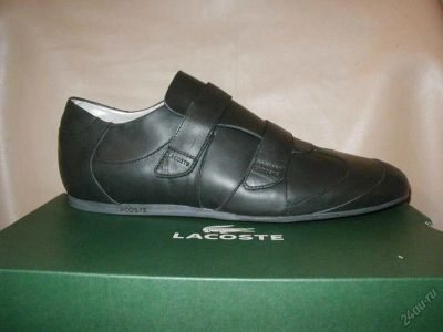 Лот: 5932264. Фото: 1. Туфли кожа Lacoste р.42 на узкую... Туфли