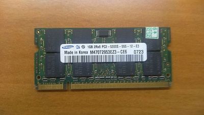 Лот: 15892013. Фото: 1. Оперативная память DDR2 SO-DIMM... Оперативная память
